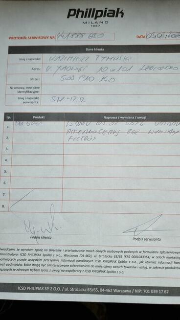 Filtr do wody WATER PURIFIER Phililpiak Milano PH-507i