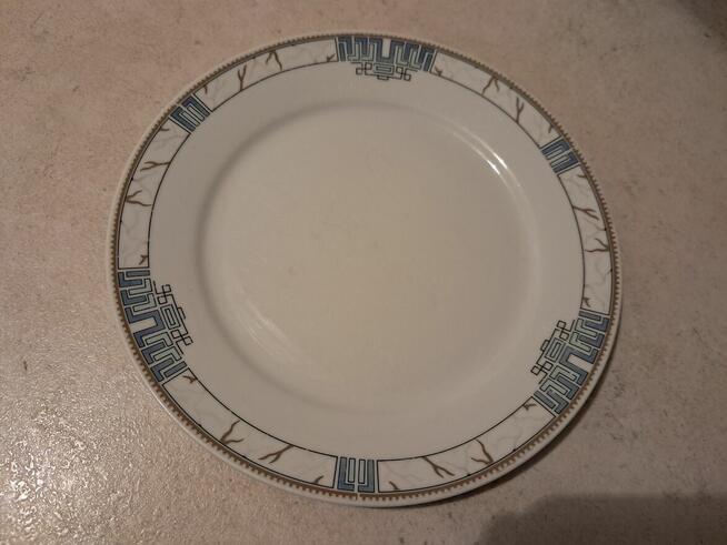 Talerzyki deserowe - porcelana z Tułowic (5 szt.)