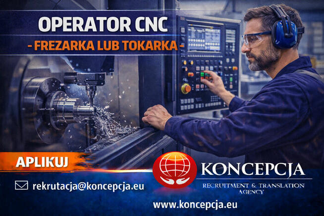 OPER., PROG. MASZ. CNC FREZARKA TOKARKA (Elchingen-KC-GL-DE)