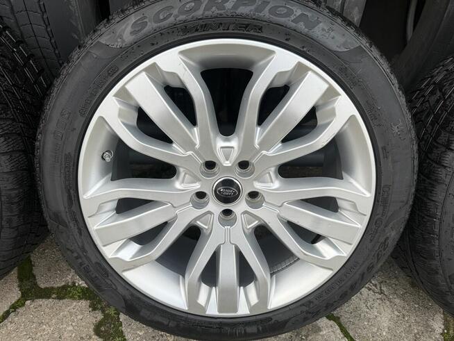Koła zimowe - oryginalne felgi aluminiowe Land Rover + opony