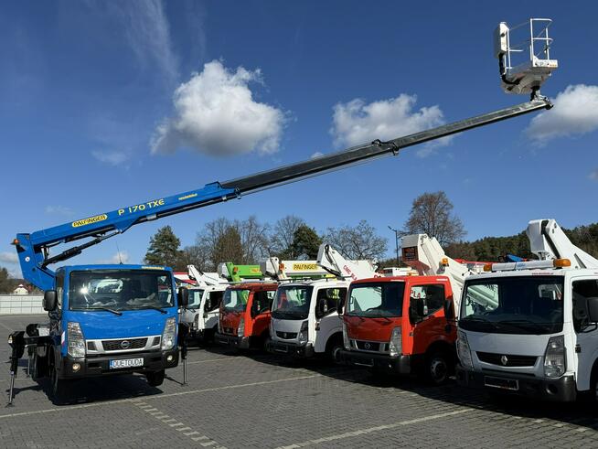 Nissan Cabstar Podnośnik Koszowy 17m Palfinger P170 TXE Zwyżka UDT Wumag GSR P7