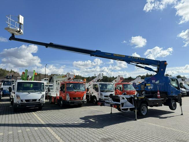 Nissan Cabstar Podnośnik Koszowy 17m Palfinger P170 TXE Zwyżka UDT Wumag GSR P7