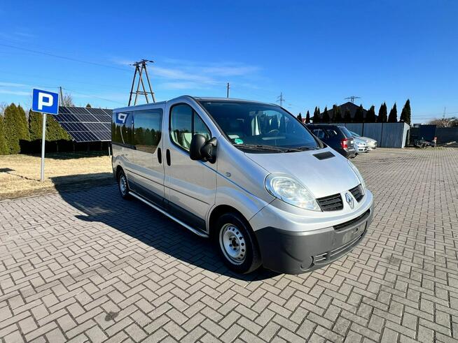 Renault Trafic 2,0dci 5 Osób.Klimatyzacja.LONG.Skóry.Serwis.Hak.Parktronic.OKAZJA