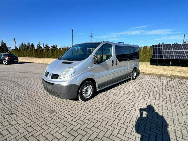 Renault Trafic 2,0dci 5 Osób.Klimatyzacja.LONG.Skóry.Serwis.Hak.Parktronic.OKAZJA