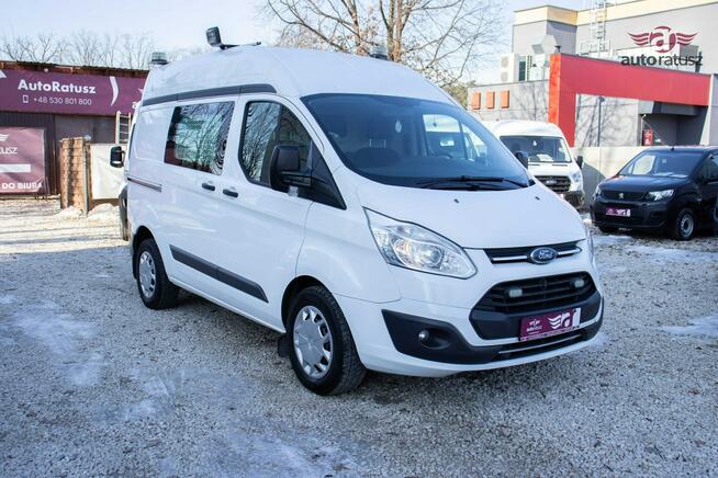 Ford Transit Custom Fv 23%*Mobilny Warsztat*Klima Kabina i Paka*220V*Zabudowa SORTINO