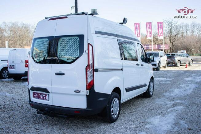 Ford Transit Custom Fv 23%*Mobilny Warsztat*Klima Kabina i Paka*220V*Zabudowa SORTINO