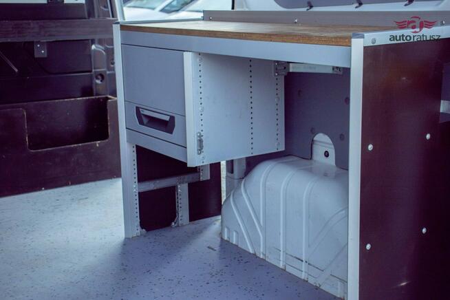 Ford Transit Custom Fv 23%*Mobilny Warsztat*Klima Kabina i Paka*220V*Zabudowa SORTINO