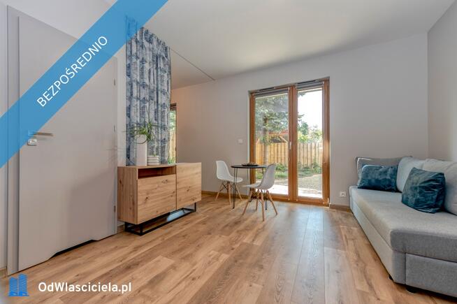 Ogród, tramwaj, parking, kameralnie 25 m2 all. ok. 2700 zł