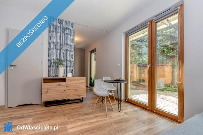 Ogród, tramwaj, parking, kameralnie 25 m2 all. ok. 2700 zł