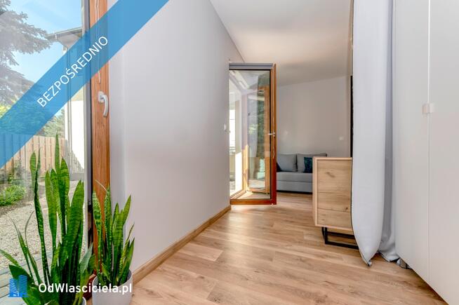 Ogród, tramwaj, parking, kameralnie 25 m2 all. ok. 2700 zł