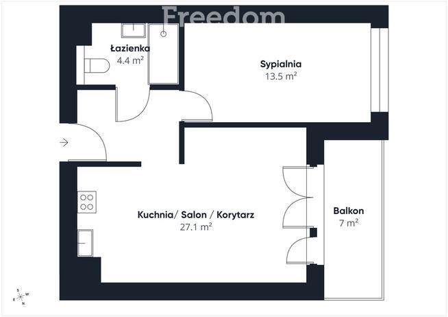 AURORA! 2-pokojowe mieszkanie z garażem w cenie