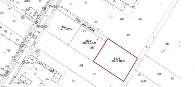 Działka w Borsukach 1800 m2 WZ nieopodal rzeki Bug