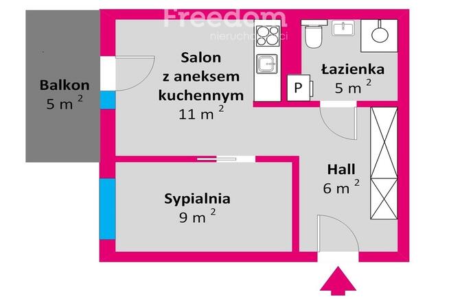 Mieszkanie 2 pokojowe Kopisto Rzeszów