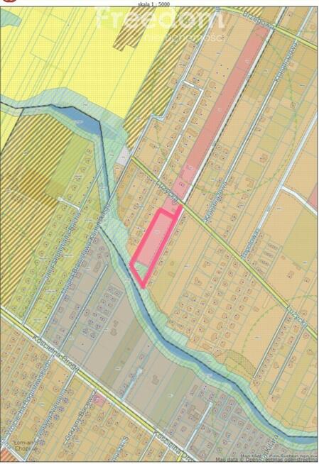 Działka budowlana Łomianki 11 419m2,0 m2 mpzp
