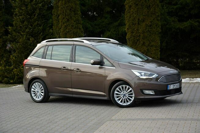 Ford Grand C-MAX Lift Radar ACC 7-foteli Xenon LED Navi BLiS Sony El. klapa Alu17"