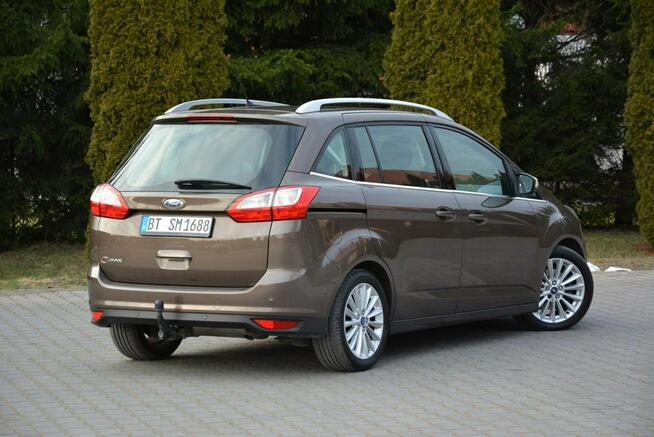 Ford Grand C-MAX Lift Radar ACC 7-foteli Xenon LED Navi BLiS Sony El. klapa Alu17"