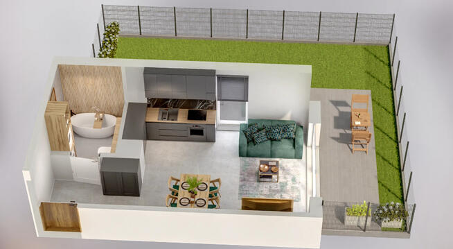 NOWE Mieszkanie 31,60 m2 > ul. Klonowa