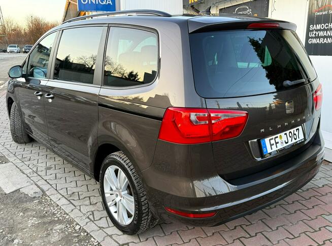 Seat Alhambra DSG*140ps*Bezwypadkowy-ORYGINAŁ*Bixenon*CarPlay*Serwis*WZOROWY-STAN*