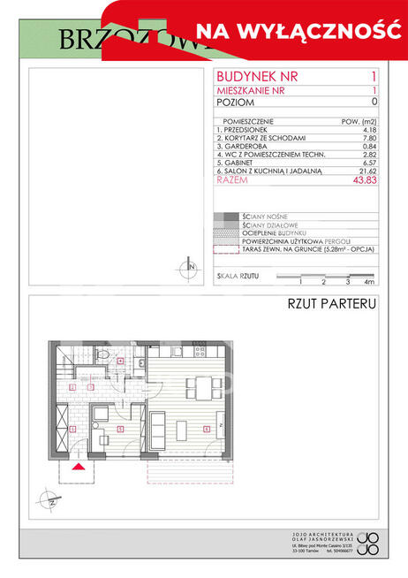 Dom 84 m2 ogród, 2 miejsca postojowe