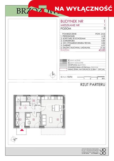 Dom 84 m2 ogród, 2 miejsca postojowe