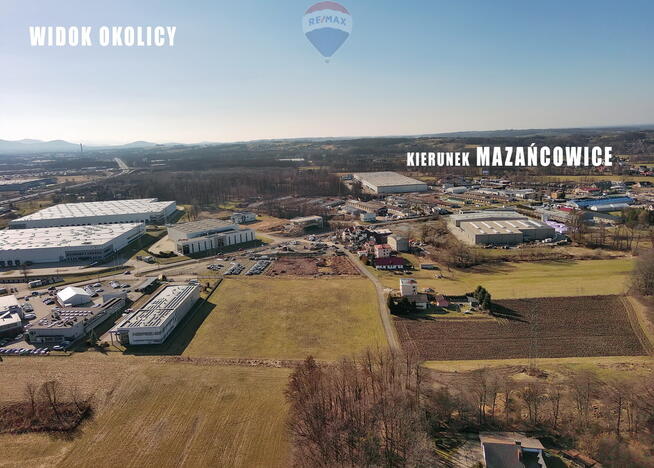 Działka inwestycyjna Bielsko-Biała ul. Poligonowa