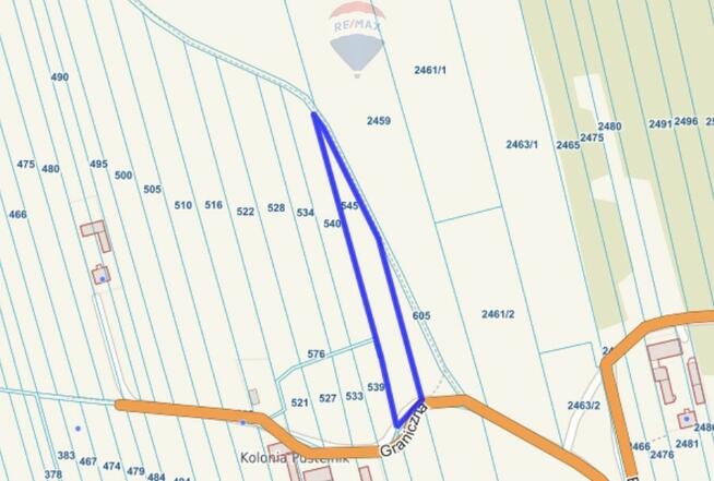 Działka siedliskowa w Pustelniku