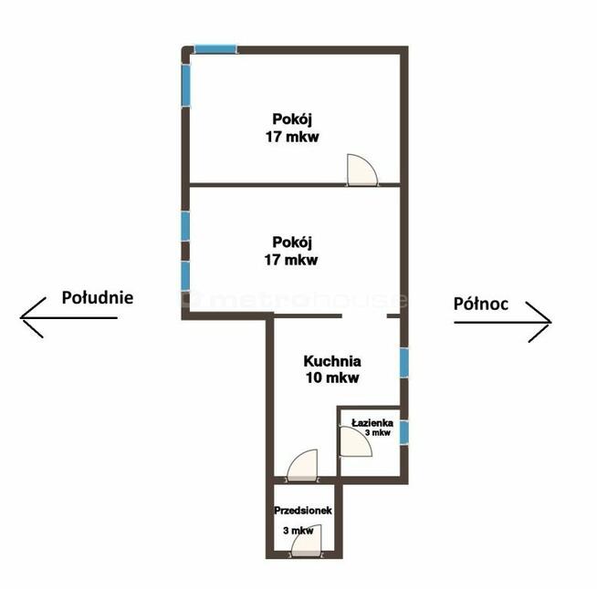 Unikalne mieszkanie 2 pokoje, w centrum Radomia!