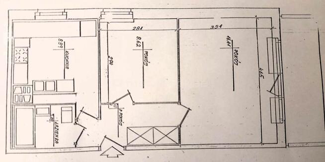 Dwupokojowe mieszkanie w pobliżu metra Stokłosy