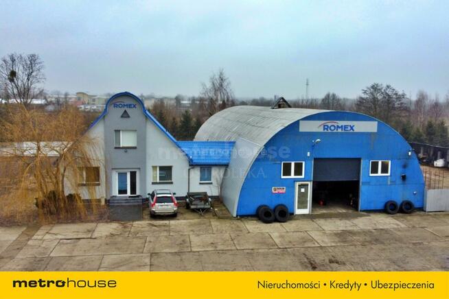 Działka inwestycyjna z halą i biurem
