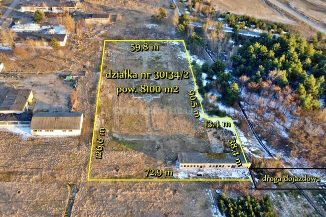 Działka inwestycyjna w Ostrołęce