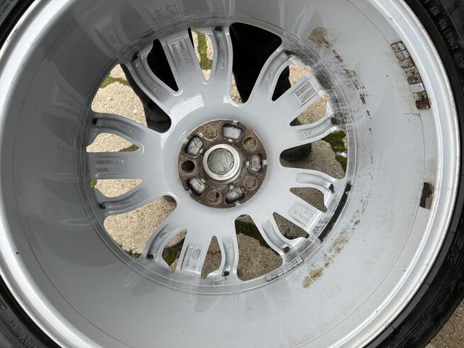 Koła zimowe - oryginalne felgi aluminiowe Land Rover + opony