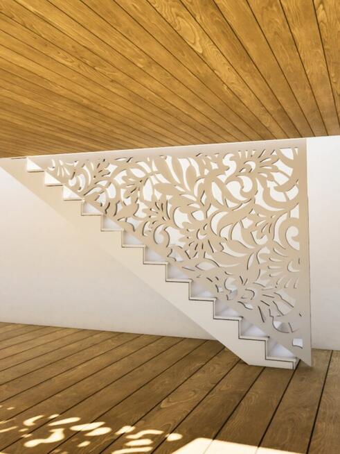 Balustrady na schody metalowe nowoczesne robione na wymiar