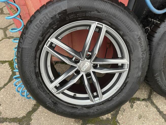 Koła zimowe - felgi aluminiowe NIU Ingolstadt + opony Conti