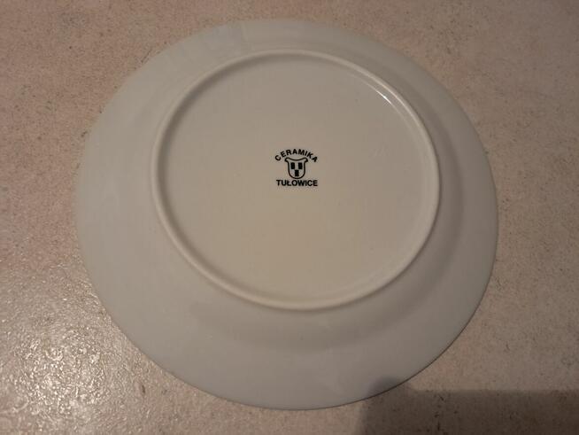 Talerzyki deserowe - porcelana z Tułowic (5 szt.)