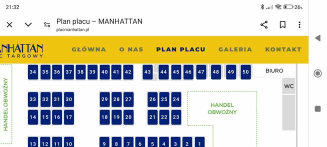 Sprzedam pawilon handlowy na placu tel: 502 376 214