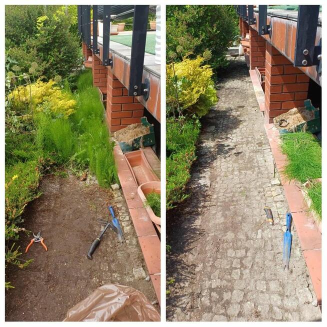 Pomoge w pracach ogrodniczych