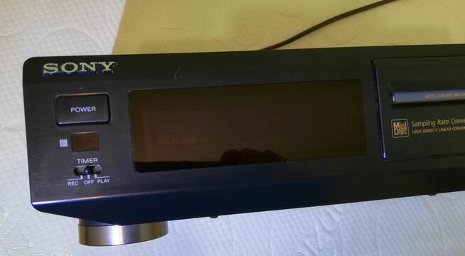 Minidisc SONY MDS-JE500 + wiele dodatków