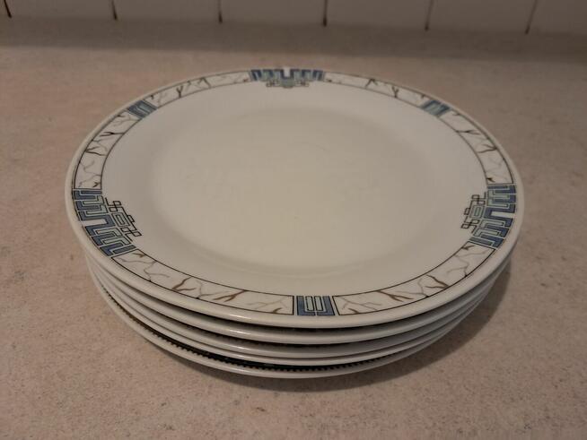Talerzyki deserowe - porcelana z Tułowic (5 szt.)