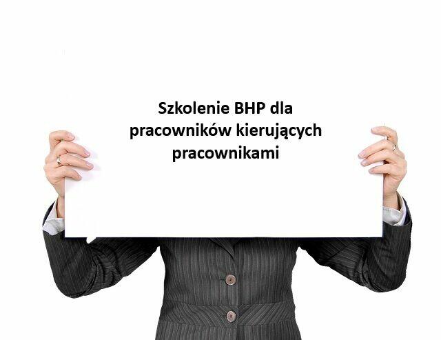 szkolenia BHP wstępne i okresowe Sosnowiec