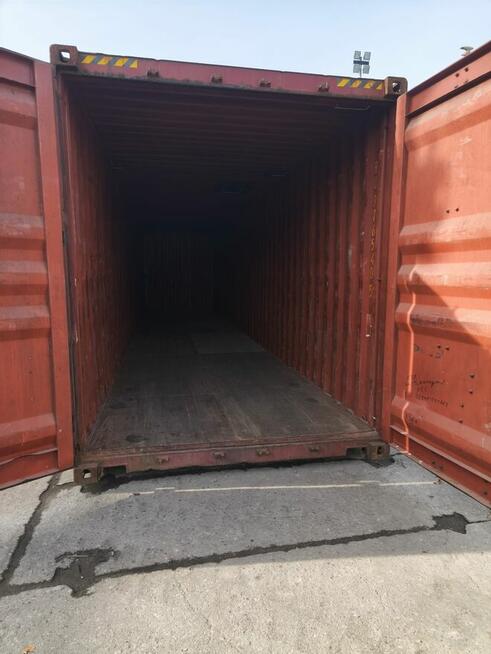 Kontener magazynowy transportowy morski 40 HC 12 metrowy