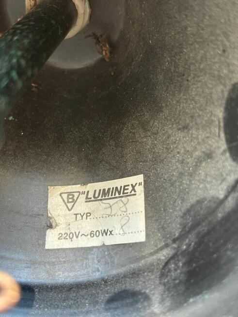 Lampa / Żyrandol wiszący czarny w stylu Rustykalnym