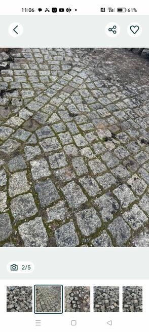 Kostka granitowa brukowa 17x16 Duża ilość
