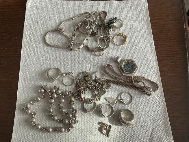 Sprzedam złom srebra pròby 925