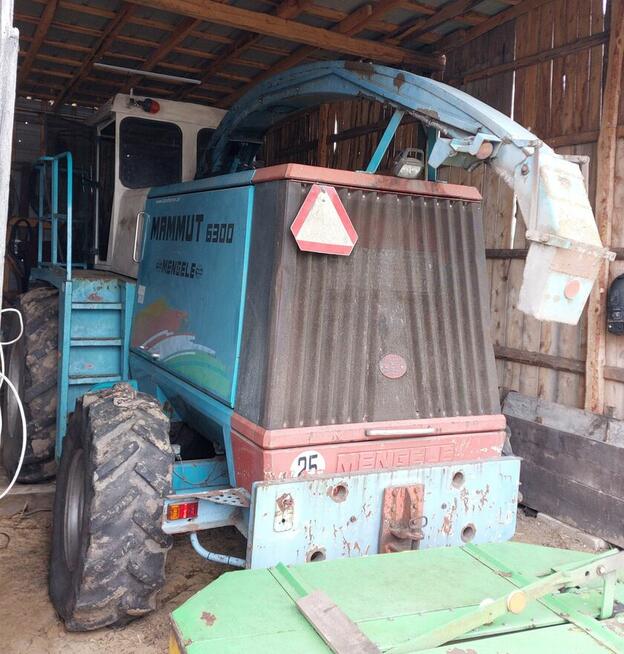 Sieczkarnia do kukurydzy Mengele Mammut + heder | 1996 | bar