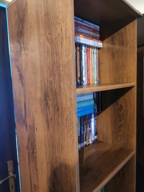 Zestaw mebli do pokoju BRD, szafa, regał, słupek, półka