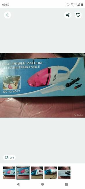 Sprzedam odkurzacz samochodowy