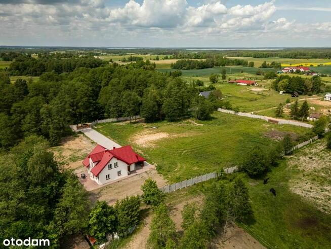 Całoroczny dom 180m2 na pięknej działce 1,2ha pod Giżyckiem