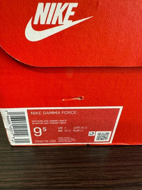 Buty/Sneakersy Nike Gamma Force DX9176-100