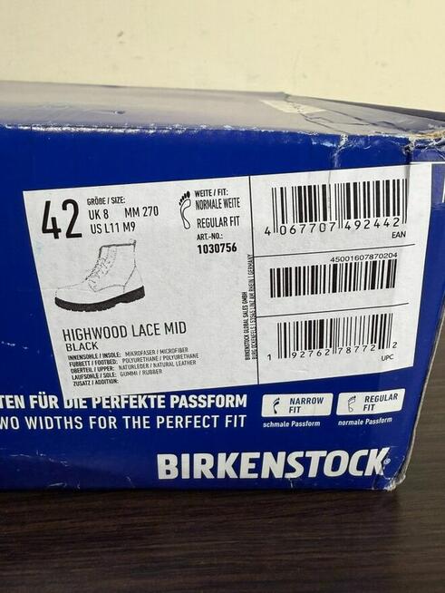 Buty/Trapery Birkenstock Highwood Lace Mid 1030756