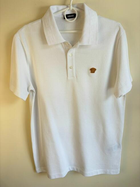 Koszulka Polo Gianni Versace Medusa-embellished polo shirt